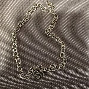 Tiffany & Co. Silver Heart Tag Necklace